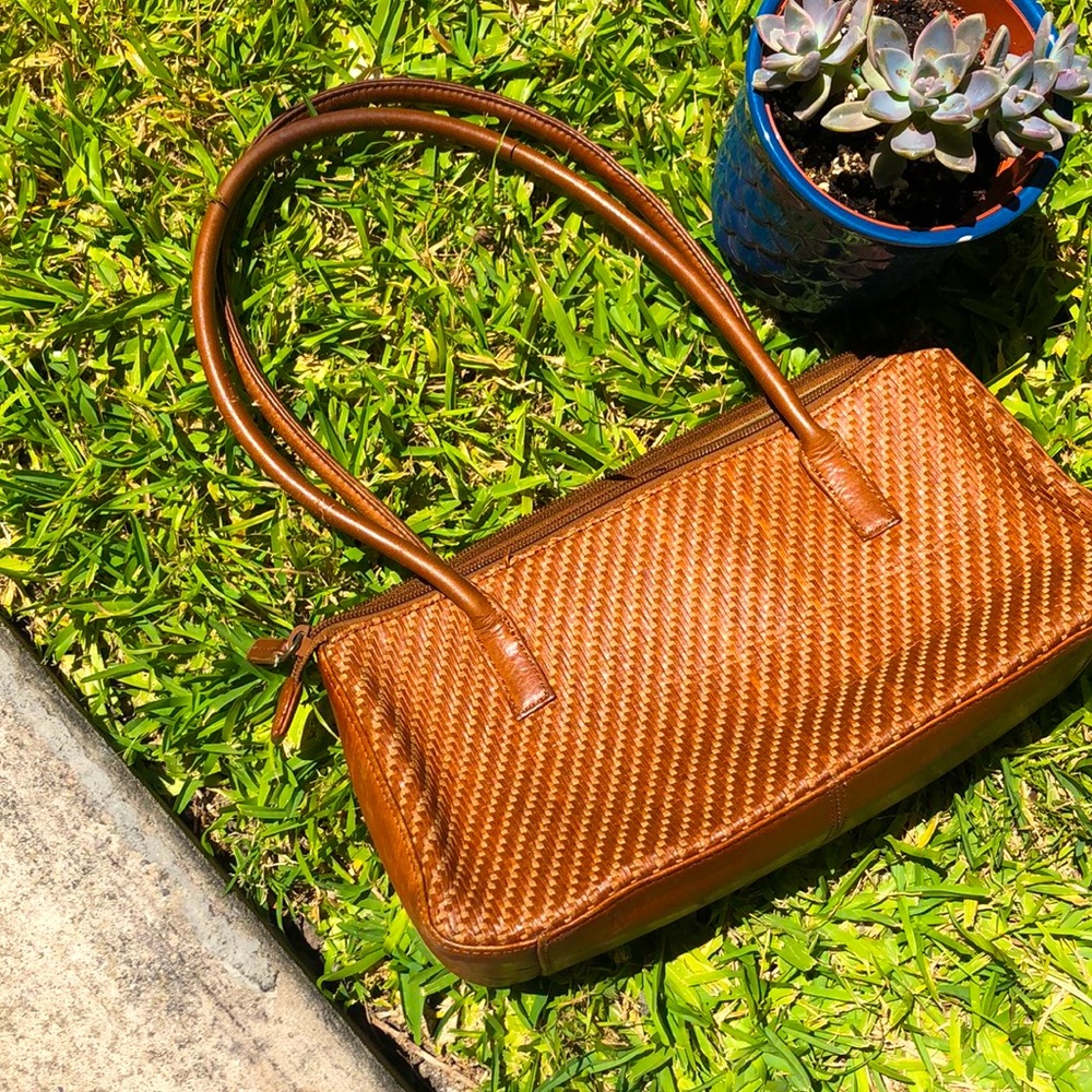 Marlo Brown mini hand bag